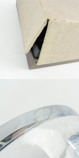 実際に弊社で買取させて頂いたBVLGARI×Rosen thal/ブルガリ×ローゼンタール クリスタル アッシュトレイ/灰皿の画像 7枚目