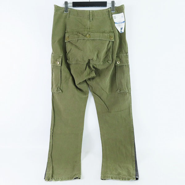 実際に弊社で買取させて頂いたMIHARAYASUHIRO/ミハラヤスヒロ 素材切替ドッキングカーゴパンツ A04PT021/48の画像 1枚目