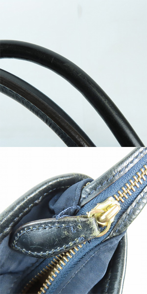 実際に弊社で買取させて頂いたGANZO/ガンゾ 2WAY レザー/ナイロン ビジネスバッグ/ショルダーバッグの画像 6枚目