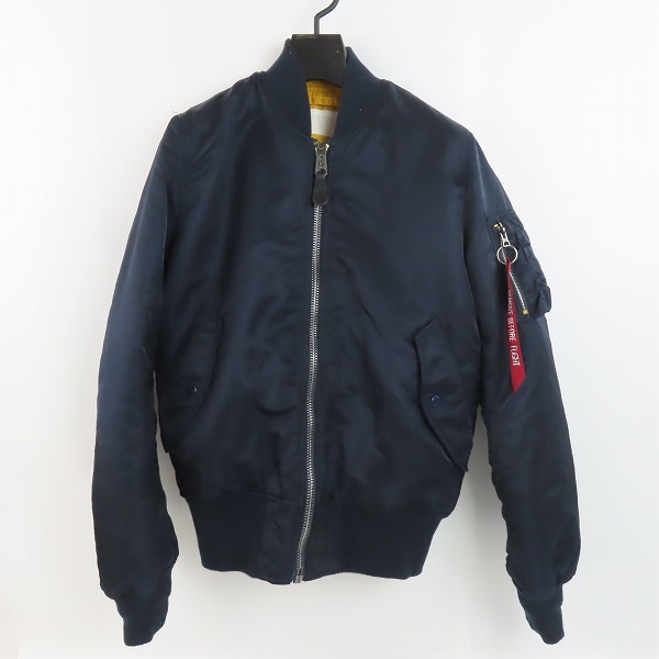 実際に弊社で買取させて頂いたALPHA INDUSTRIES/アルファインダストリーズ リバーシブル MA-1 フライトジャケット TA0141-367/S