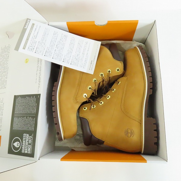 実際に弊社で買取させて頂いたTIMBERLAND/ティンバーランド ALBURN/アルバーン 6inch PREMIUM WP BOOT 6インチ プレミアムブーツ TB037578/27.5の画像 8枚目