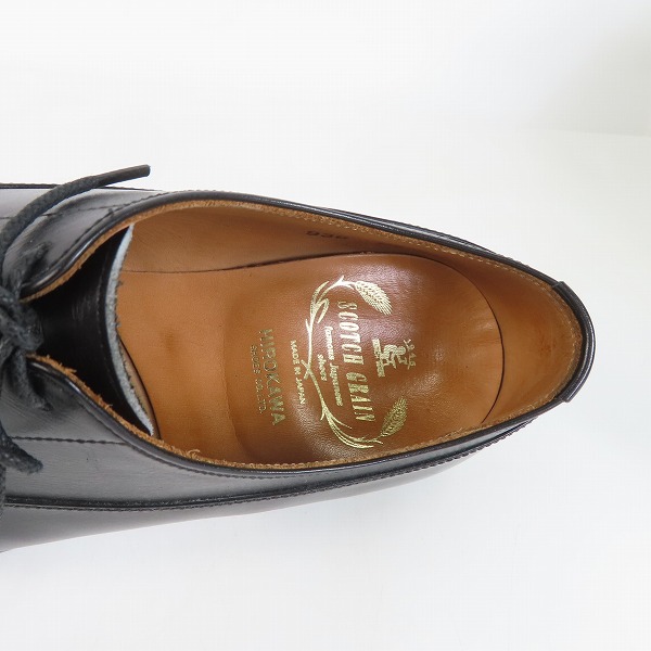 実際に弊社で買取させて頂いたSCOTCH GRAIN/スコッチグレイン インペリアル ストレートチップ ビジネスシューズ 936/24の画像 4枚目