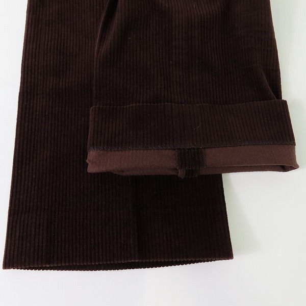 実際に弊社で買取させて頂いたBURBERRY LONDON/バーバリーロンドン 裏地ノバチェック コーデュロイ ジャケット/パンツ セットアップ/40の画像 4枚目