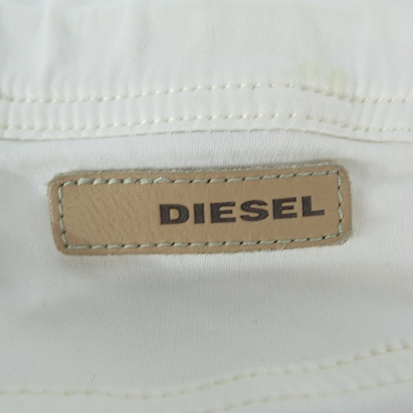 実際に弊社で買取させて頂いたDIESEL/ディーゼル Jogg Jeans/ジョグ ジーンズ スウェットデニムパンツ ホワイト KROOLEY-NE/30の画像 2枚目