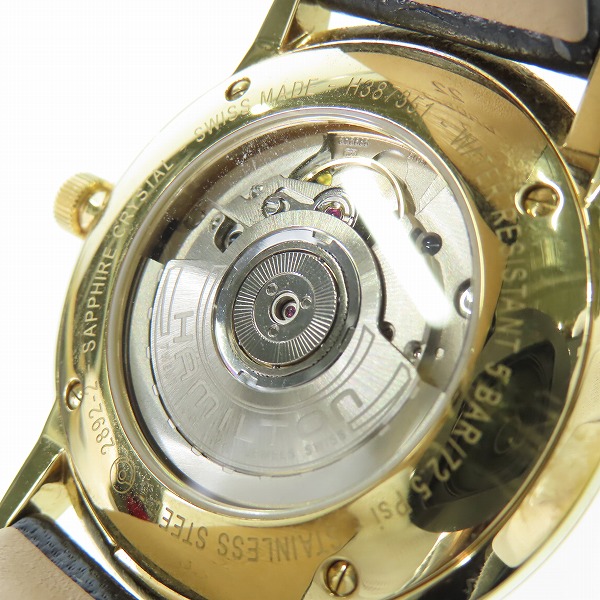 実際に弊社で買取させて頂いたHAMILTON /ハミルトン イントラマティック H38475751の画像 3枚目