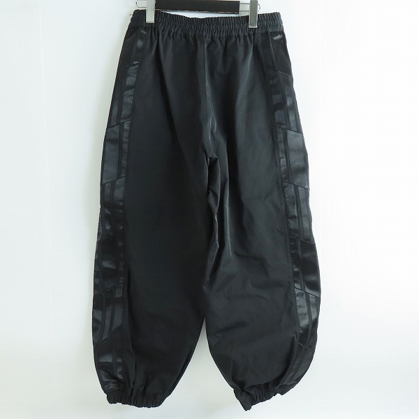 実際に弊社で買取させて頂いたJUNYA WATANABE MAN×COMME des GARCONS HOMME/ジュンヤワタナベマン×コムデギャルソン  ポリエステル ギャバパンツ WL-P030 Sの画像 1枚目