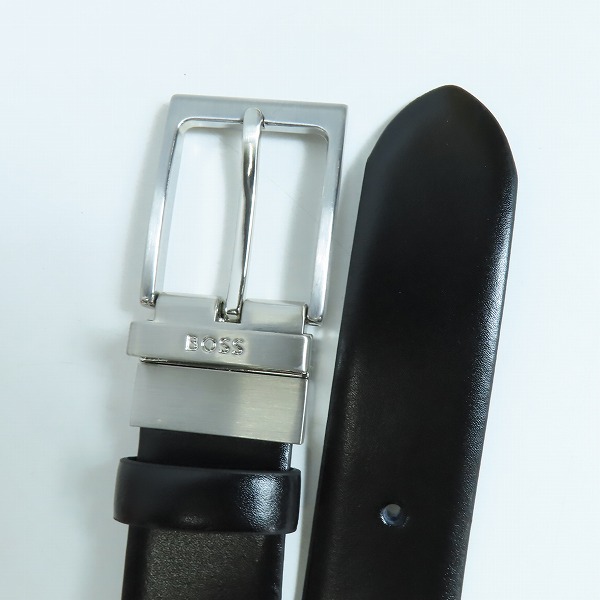 実際に弊社で買取させて頂いたHUGO BOSS/ヒューゴボス カウレザーベルト 50235264 の画像 1枚目