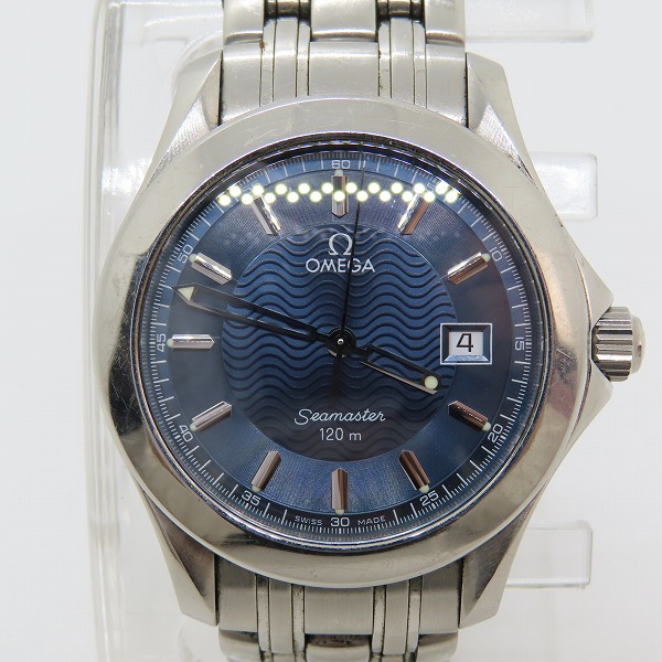 実際に弊社で買取させて頂いたOMEGA/オメガ Seamaster/シーマスター 120m クォーツ腕時計 2511.81【動作未確認】