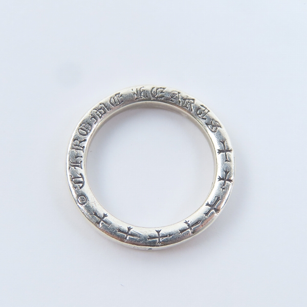 実際に弊社で買取させて頂いたCHROME HEARTS/クロムハーツ NTFLリング/9号の画像 5枚目
