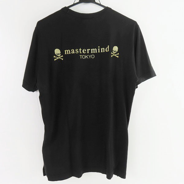 実際に弊社で買取させて頂いたmastermind JAPAN/マスターマインド ジャパン TOKYO 金ラメスカルプリントS/STee 半袖Tシャツ MMD2-TS01/Lの画像 1枚目