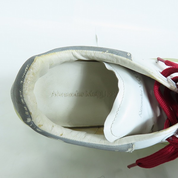 実際に弊社で買取させて頂いたALEXANDER MCQUEEN/アレキサンダーマックイーン ボリュームソール 662659 42の画像 4枚目