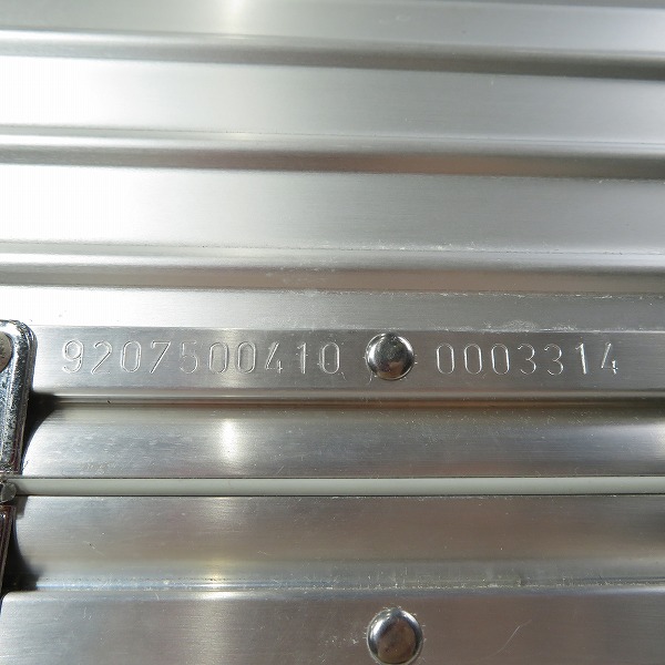 実際に弊社で買取させて頂いたRIMOWA/リモワ TOPAS SPORT MULTI WHEEL/トパーズスポーツマルチウィール/キャリーケース 920.75の画像 4枚目