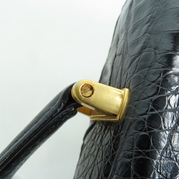 実際に弊社で買取させて頂いたGenuine Crocodile Skin/クロコダイル ビジネスバッグの画像 7枚目