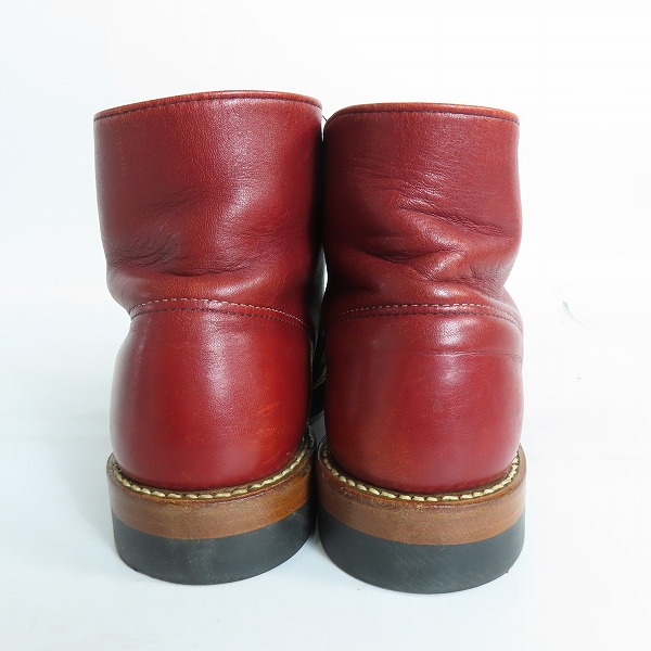 実際に弊社で買取させて頂いたRED WING/レッドウィング アイリッシュセッター ブーツ 犬タグ 8166/6.5Dの画像 1枚目