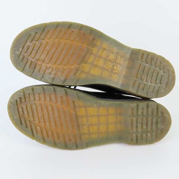 実際に弊社で買取させて頂いたDr.Martens/ドクターマーチン 3EYE BOOTS 3ホールブーツ ブラック 1461/11838002 /UK9の画像 2枚目