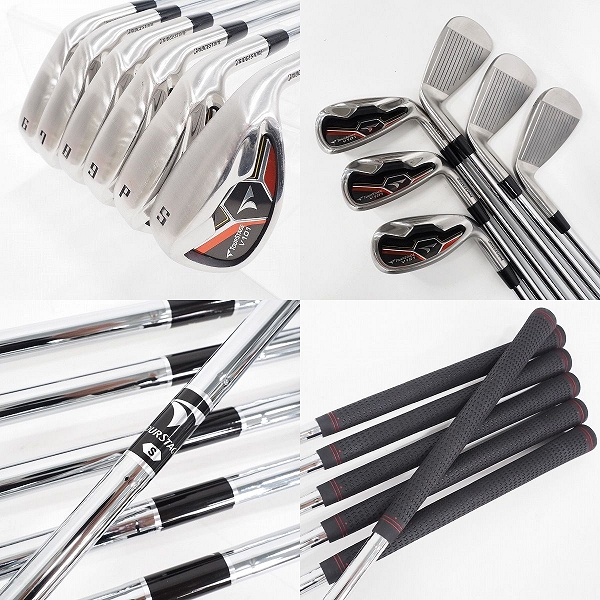 実際に弊社で買取させて頂いたBRIDGESTONE/ブリヂストン TOURSTAGE/ツアーステージ V101 メンズゴルフ 10本セット FLEX：S キャディバッグ付きの画像 5枚目