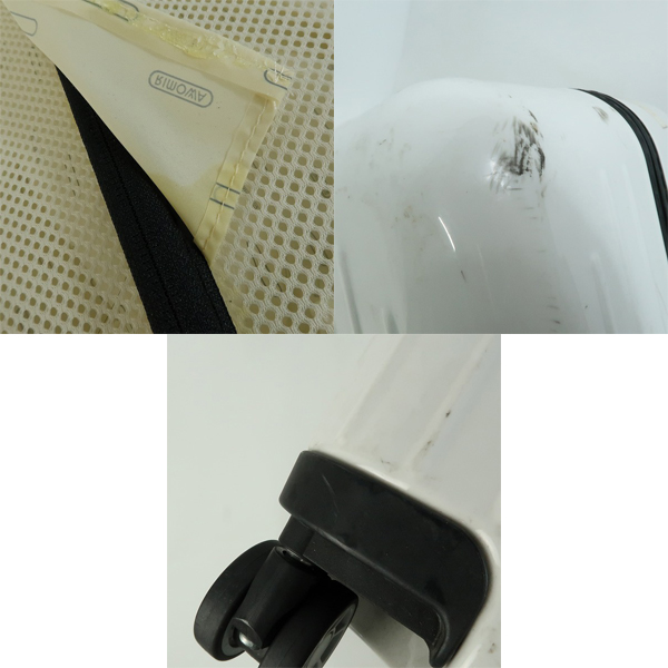 実際に弊社で買取させて頂いたRIMOWA/リモワ SALSA AIR/サルサエアー 4輪マルチホイール キャリーケース 820.70 80Lの画像 9枚目