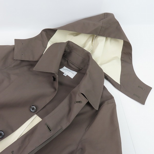 実際に弊社で買取させて頂いたTOMORROWLAND/トゥモローランド ステンカラーコート 63-09-92-09102/Lの画像 3枚目