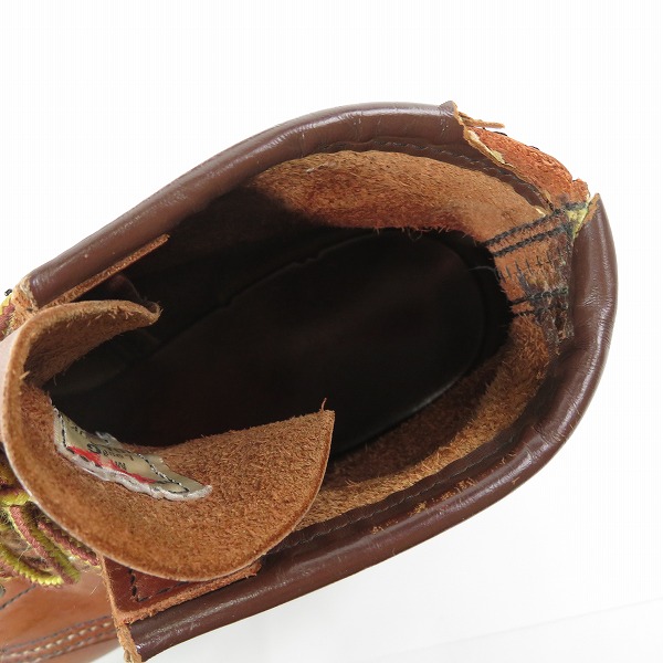 実際に弊社で買取させて頂いたRED WING/レッドウィング 9106 アイリッシュセッターモックトゥブーツ 9Dの画像 4枚目
