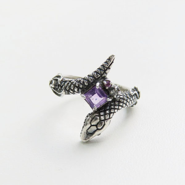 実際に弊社で買取させて頂いたBizarre/ビザール Ouroboros Collection Eternal/エターナルシルバーリング スネーク/蛇 10号の画像 1枚目