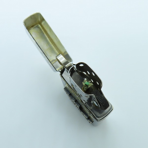 実際に弊社で買取させて頂いたZIPPO/ジッポー HARLEY DAVIDSON/ハーレーダビッドソン RIDE TO LIVE ロゴメタル貼り 1996年製の画像 4枚目