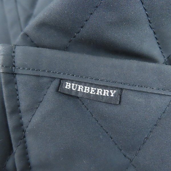 実際に弊社で買取させて頂いたBURBERRY LONDON/バーバリーロンドン キルティングブルゾン/160Aの画像 5枚目