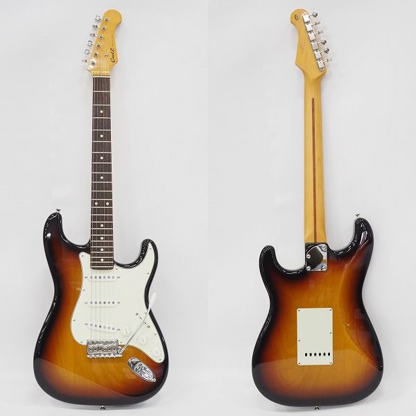 実際に弊社で買取させて頂いた★【美品】CoolZ/クールジー ZST-1R/3TS CFS ストラトキャスターType エレキギター ギグケース付の画像 2枚目