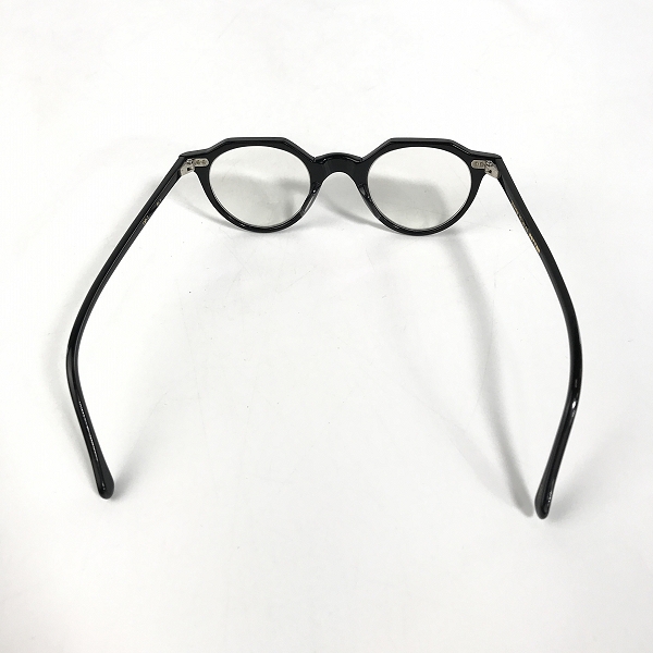 実際に弊社で買取させて頂いたOLIVER PEOPLES/オリバーピープルズ OP-L BLK 眼鏡/メガネ/アイウェア メガネフレーム アイウェアの画像 3枚目