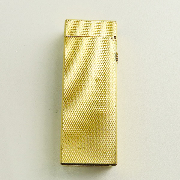 実際に弊社で買取させて頂いたdunhill/ダンヒル サイドローラー ライター ゴールドの画像 1枚目