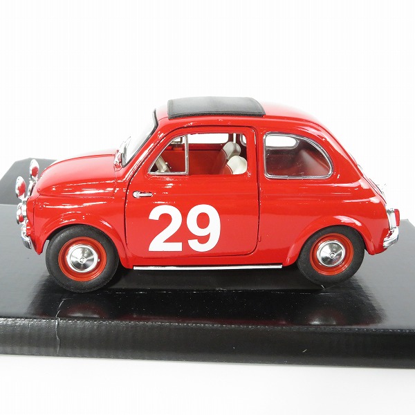 実際に弊社で買取させて頂いた【難有り】SOLIDO/ソリド 1/16 FIAT 500 1965/フィアット 500 ＃29 Ref.8044 ミニカーの画像 2枚目