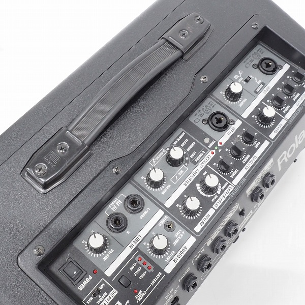 実際に弊社で買取させて頂いた★Roland/ローランド Cube Street EX/CUBE-STEX キューブストリート  ギターアンプ・モニターアンプ【動作確認済】の画像 4枚目