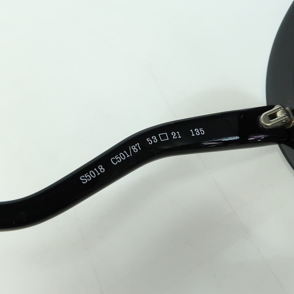 実際に弊社で買取させて頂いたCHANEL/シャネル サングラス S5018 C501/87の画像 7枚目