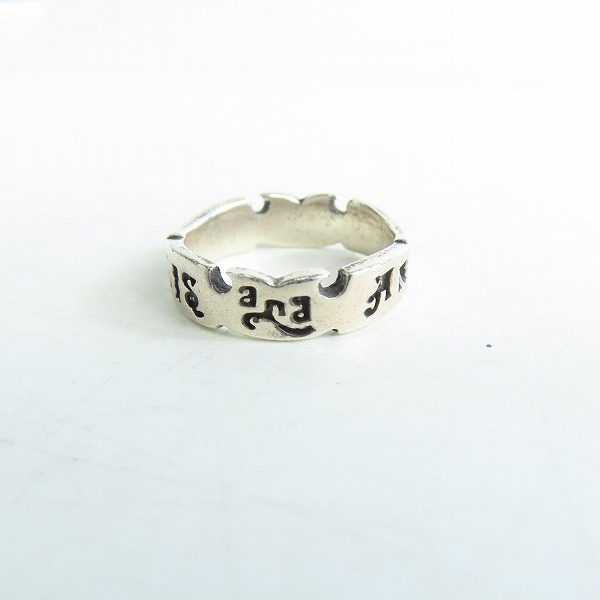 実際に弊社で買取させて頂いたALEX STREETER/アレックスストリーター エンジェル＆デビルズ リング ALR811/13.5号の画像 3枚目