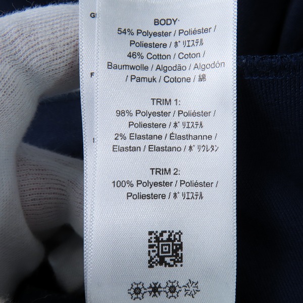 実際に弊社で買取させて頂いたFRED PERRY/フレッドペリー TAPED TRACK JACKET/トラックジャケット ネイビー J6231 Mの画像 5枚目