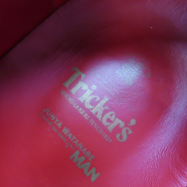 実際に弊社で買取させて頂いたトリッカーズ×ジュンヤワタナベコムデギャルソンマン カントリーシューズ ウイングチップシューズ/42.5の画像 6枚目