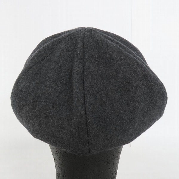 実際に弊社で買取させて頂いたFUNALIVE/ファンアライブ メルトン ビッグベレー帽 DS0-000-166100の画像 3枚目