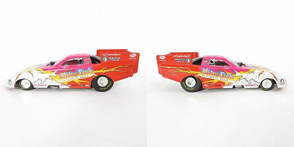 実際に弊社で買取させて頂いたRACING CHAMPIONS/レーシングチャンピオン NHRA 1/24 Funny Car NITRO FISH ULTIMATE GEAR/ファニーカー ニトロ フィッシュの画像 2枚目