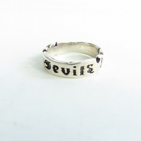 実際に弊社で買取させて頂いたALEX STREETER/アレックスストリーター エンジェル＆デビルズ リング ALR811/13.5号の画像 2枚目