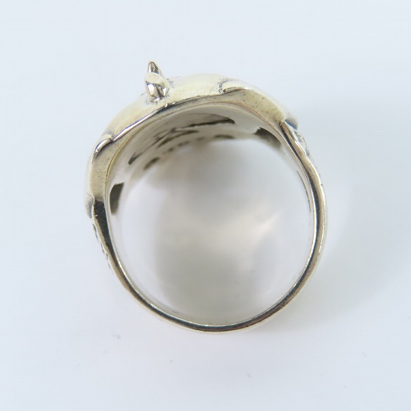 実際に弊社で買取させて頂いたTHE GREAT FROG/ザ グレートフロッグ オールドモーターヘッドリング GF-100 19-19.5号の画像 5枚目