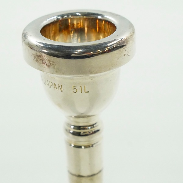 実際に弊社で買取させて頂いたYAMAHA/ヤマハ 51L トロンボーン/ユーフォニアム 太管用 マウスピースの画像 3枚目