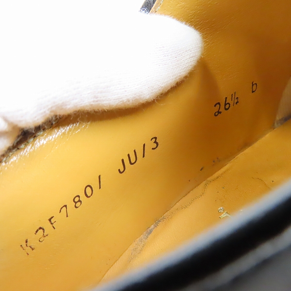 実際に弊社で買取させて頂いたREGAL/リーガル プレーントゥ シューズ JU13/26.5の画像 5枚目