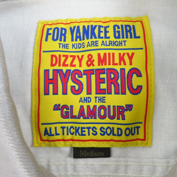 実際に弊社で買取させて頂いたHYSTERIC GLAMOUR/ヒステリックグラマー 23AW シルバー デニムジャケット 01233AB05/Mの画像 2枚目