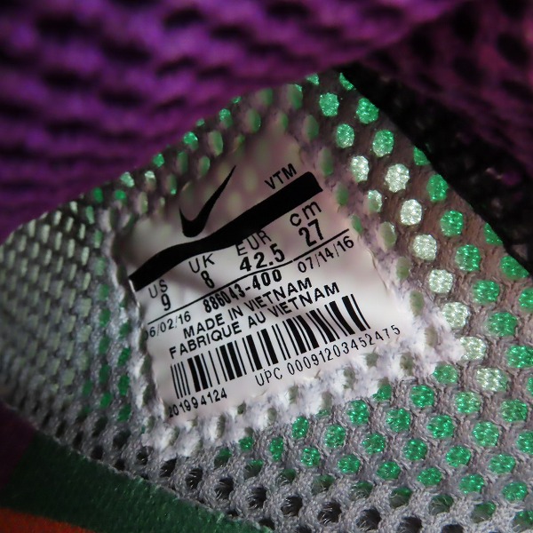 実際に弊社で買取させて頂いたNIKE/ナイキ AIR PRESTO QS/エアプレスト BEAMS別注 40周年 886043-400/27 の画像 5枚目