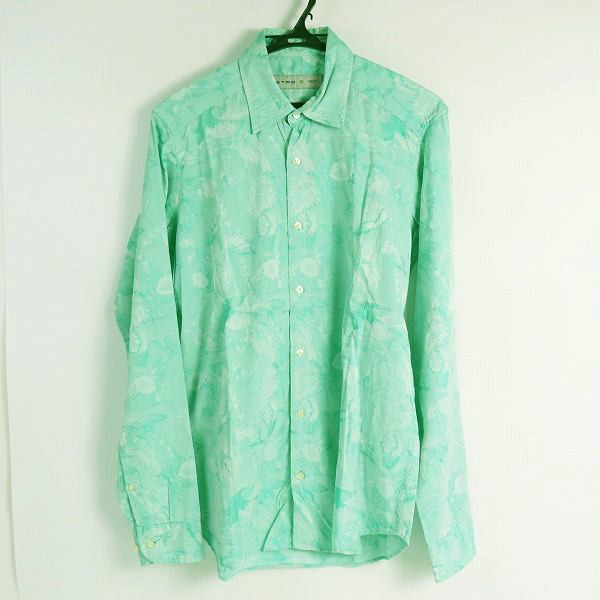 実際に弊社で買取させて頂いたETRO/エトロ コットン長袖  総柄 シャツ/S