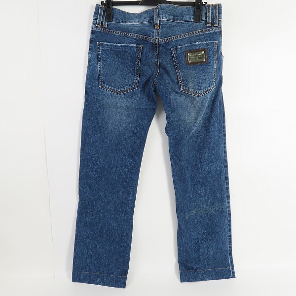 実際に弊社で買取させて頂いた【JPタグ】DOLCE&GABBANA/ドルチェ＆ガッバーナ /ドルガバ デニムパンツ G3S9FD/G8483/46の画像 1枚目