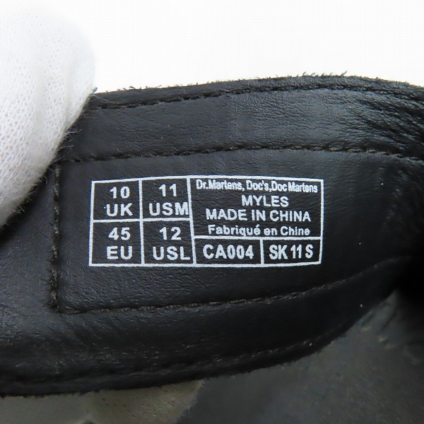実際に弊社で買取させて頂いたDr. Martens/ドクターマーチン MYLESⅡ/マイルス レザーサンダル UK10の画像 5枚目