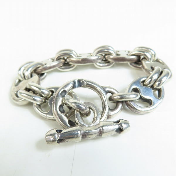 実際に弊社で買取させて頂いた【ギャラ付き】STARLINGEAR/スターリンギア 1stアンカー ダブルベーシックリンク ブレスレットの画像 1枚目