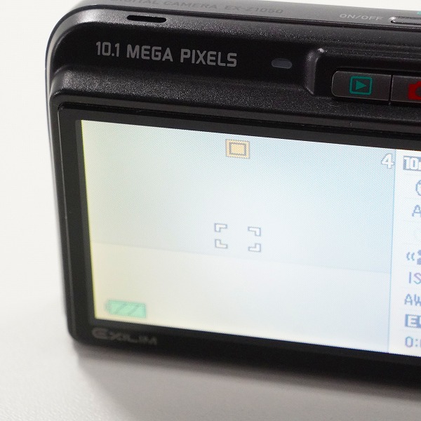 実際に弊社で買取させて頂いたCASIO/カシオ EXILIM EX-Z1050 コンパクトデジタルカメラ 簡易動作確認済みの画像 5枚目
