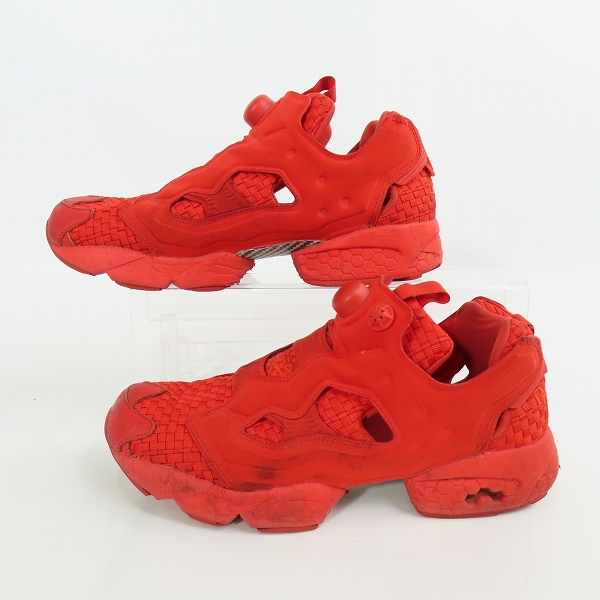 実際に弊社で買取させて頂いたReebok/リーボック INSTAPUMP FURY OG MOTORRED/インスタポンプフューリー BS7907/27.5の画像 3枚目