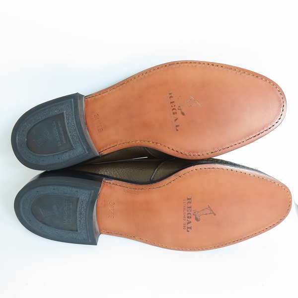 実際に弊社で買取させて頂いたREGAL × VAN JAC/リーガル × ヴァンジャケット タッセルローファー 3780/24.5EEの画像 2枚目